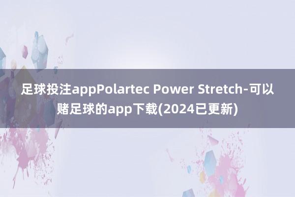 足球投注appPolartec Power Stretch-可以赌足球的app下载(2024已更新)