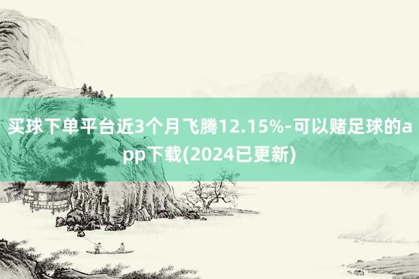 买球下单平台近3个月飞腾12.15%-可以赌足球的app下载(2024已更新)